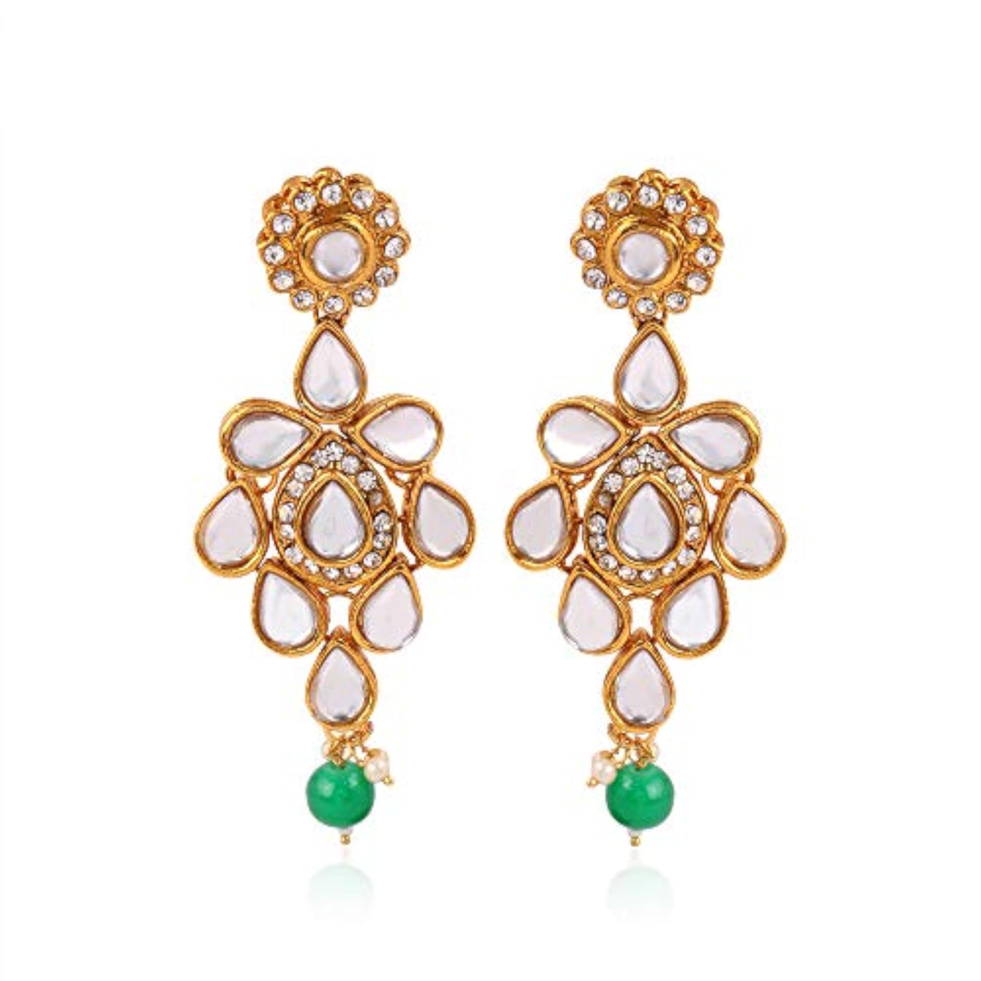 Women's Gold Plated Jewellery Set - Elegant Design